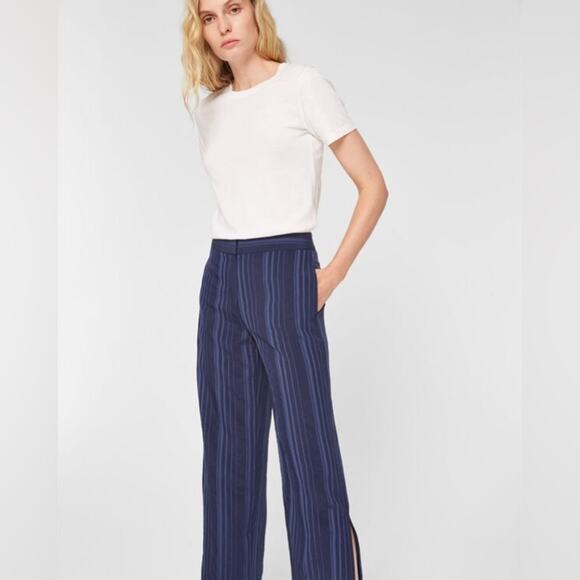 Club Monaco Sonyah Pants-maritime blue  size 0 NWT (b17) - Picture 5 of 6